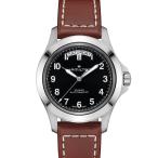 腕時計 HAMILTON 「ハミルトン」 腕時計 Khaki Field （カーキ フィールド） King キング 40MM ブラック×ブラウン