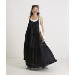 「Freada」 キャミソールワンピース ONE SIZE ブラック レディース