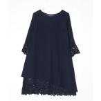 「RUIRUE BOUTIQUE」 長袖ワンピース L ネイビー レディース