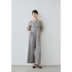 「niana」 オールインワン M グレー レディース