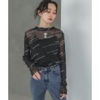 「JEANASIS」 長袖カットソー FREE ブラック系その他 レディース