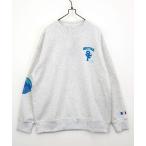 [SMILEY FACE] тренировочный cut and sewn M белый × серый мужской 