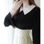 「mily bilet」 ドッキングワンピース LARGE ブラック レディース