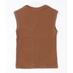 [FRAY I.D] безрукавка tops FREE Brown женский 