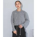 「JEANASIS」 ニットカーディガン FREE グレー レディース