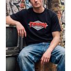 tシャツ 「C-HUF4」「HUF×THRASHER /ハフ×スラッシャー」HUF X THRASHER LOGO SS TEE TS02730 メンズ レディース
