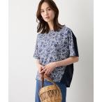 tシャツ 「Liberty」リバティプリントプルオーバー レディース