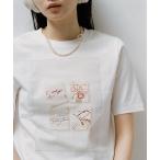 tシャツ 「Lee Izumida by SALON」プリントコンパクトT レディース