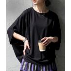 tシャツ 接触冷感 ドルマン カットソー Tシャツ レディース