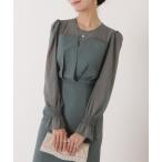 「Lace Ladies」 長袖ワンピース FREE ミント レディース