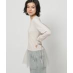 「niko and...」 長袖カットソー MEDIUM グレー レディース