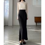 「Louere」 スカート MEDIUM ブラック レディース