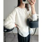 「Bonjour Sagan」 「gleam」長袖カットソー FREE アイボリー レディース
