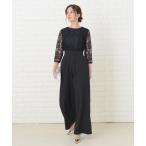 「Lace Ladies」 パンツドレス S ブラック レディース