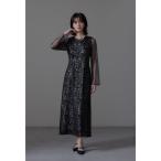 「niana」 長袖ワンピース S ブラック レディース