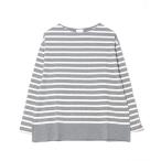 「green label relaxing」 長袖カットソー FREE グレー レディース