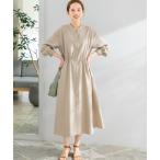 「URBAN RESEARCH ROSSO」 長袖ワンピース FREE ベージュ レディース