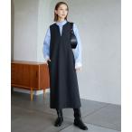 「SLOBE IENA」 ノースリーブワンピース 38 ネイビー レディース