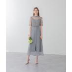 「Leja」 コンビワンピース MEDIUM グレー レディース