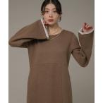 「URBAN RESEARCH Sonny Label」 長袖ワンピース FREE ブラウン レディース