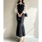 「junoah」 セットアップ MEDIUM ブラック レディース