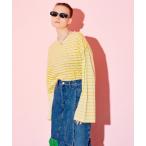 「MAISON SPECIAL」 長袖カットソー FREE イエロー レディース