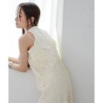 「Bab」 キャミソールワンピース M アイボリー レディース