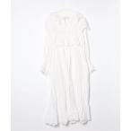 「Alley by w closet」 長袖ワンピース FREE オフホワイト レディース