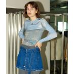 「MAISON SPECIAL」 長袖カットソー FREE ブルー レディース