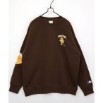[SMILEY FACE] тренировочный cut and sewn LL Brown мужской 