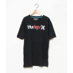 [Hurley ] короткий рукав футболка L черный мужской 
