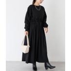 「LAVEANGE」 ドッキングワンピース 5L ブラック レディース