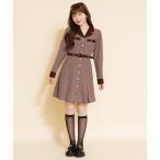 「REDYAZEL」 シャツワンピース MEDIUM ボルドー レディース