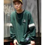 [FREAK'S STORE] тренировочный cut and sewn [STARTER сотрудничество ] MEDIUM зеленый мужской 