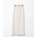 「Louere」 ロングスカート MEDIUM アイボリー レディース