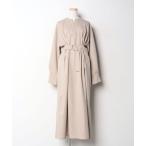 「STYLEMIXER」 長袖ワンピース SMALL ライトベージュ レディース