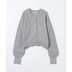 「JEANASIS」 ニットカーディガン FREE グレー レディース