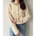 「mipiarl」 長袖ブラウス MEDIUM アイボリー レディース