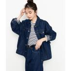 「FREAK'S STORE」 デニムジャケット MEDIUM ネイビー レディース