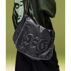 ショルダーバッグ バッグ XG LOGO PATCH STUDDED FAUX LEATHER SHOULDER BAG レディース メンズ