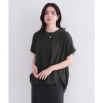 tシャツ 「UV／吸水速乾」リラクシードルマントップス／セットアップ対応可「洗濯機OK」 レディース