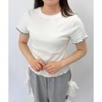 tシャツ 「ZOZOTOWN限定」重ね着風メローリブTシャツ レディース