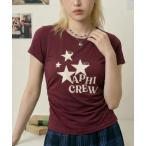 tシャツ スターグラフィック シャーリング 半袖Tシャツ レディース
