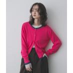 「SENSE OF PLACE by URBAN RESEARCH」 ニットカーディガン ONE ピンク レディース