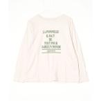「green label relaxing」 長袖カットソー FREE ベージュ レディース