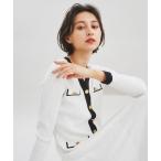「GRACE CONTINENTAL」 長袖ワンピース 36 ホワイト レディース