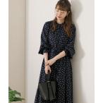 「URBAN RESEARCH Sonny Label」 長袖ワンピース FREE ネイビー レディース