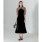 「Leja」 コンビワンピース MEDIUM ブラック レディース