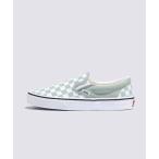 [VANS] туфли без застежки 4.5 оливковый мужской 