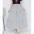 スカート 「セットアップ対応」チ�